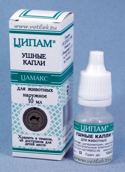 Ципам капли для ушей против эктопаразитов