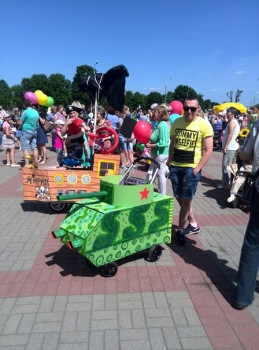 Парад детских колясок 2016 Могилев (Беларусь)