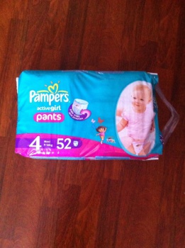Pampers active girl pants