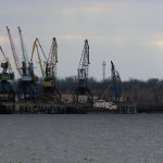 Самарский речной порт.