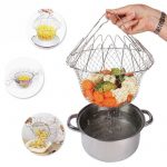 Складной кухонный дуршлаг
