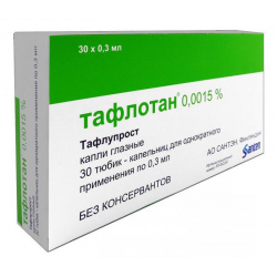Глазные капли Santen Тафлотан