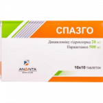Таблетки Ananta Medicare «Спазго»