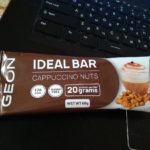 Протеиновый батончик IDEALBAR Geon Капучино с орехом